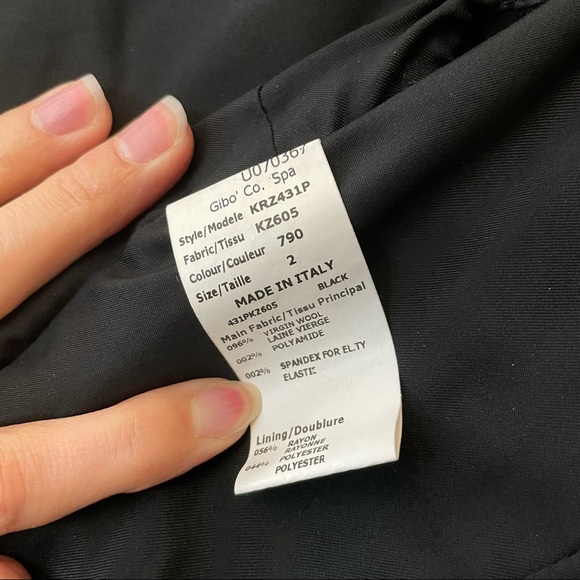 NWOT 💫 Michael Kors Collection Black LBD Sheath Dress | Made in Italy | Size 2 - Picture 12 of 13